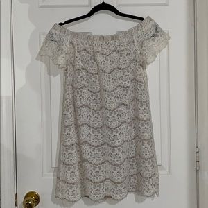 Off the shoulder dress